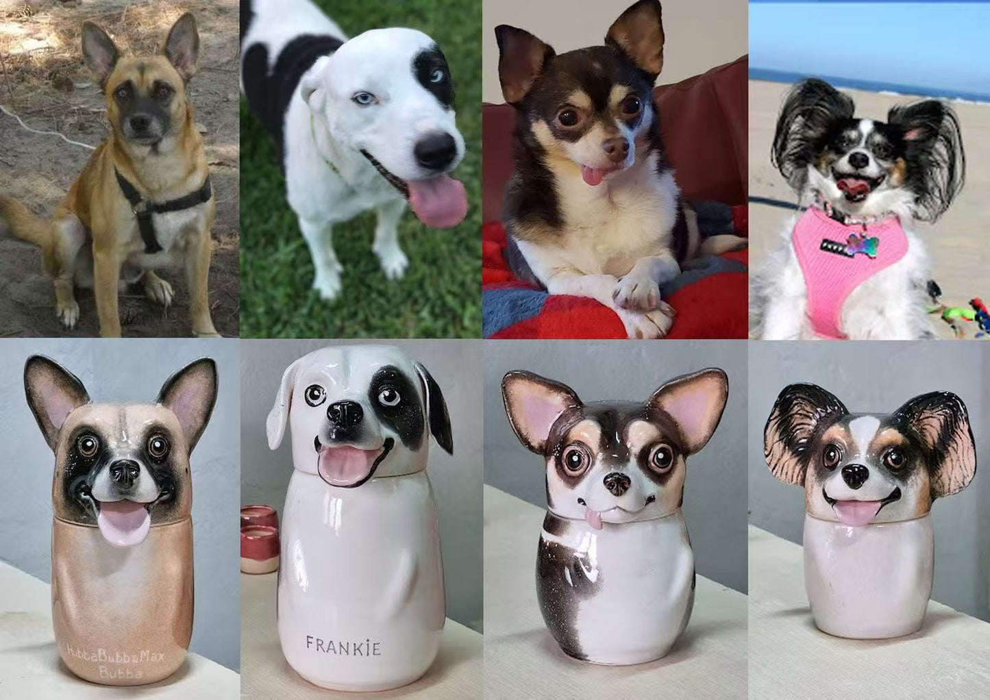 Custom Semi-Spherical Pet Urn – Personalized Pet Memorial Box for Ashes