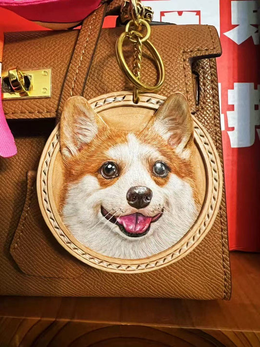 Handcrafted Pet Leather Carvings – Personalized Keepsakes for Your Beloved Companion