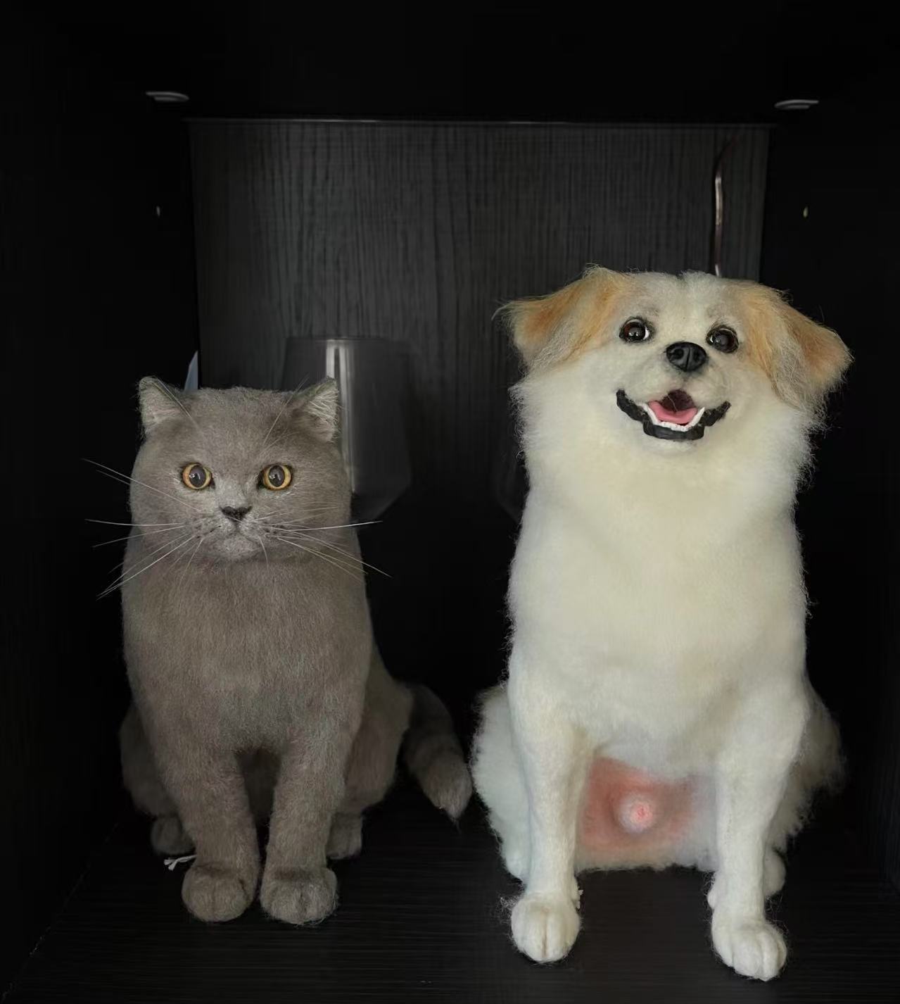 Hyper-Realistic Custom Needle Felted Pet | Handmade from Photos | Forever Memorial Gift