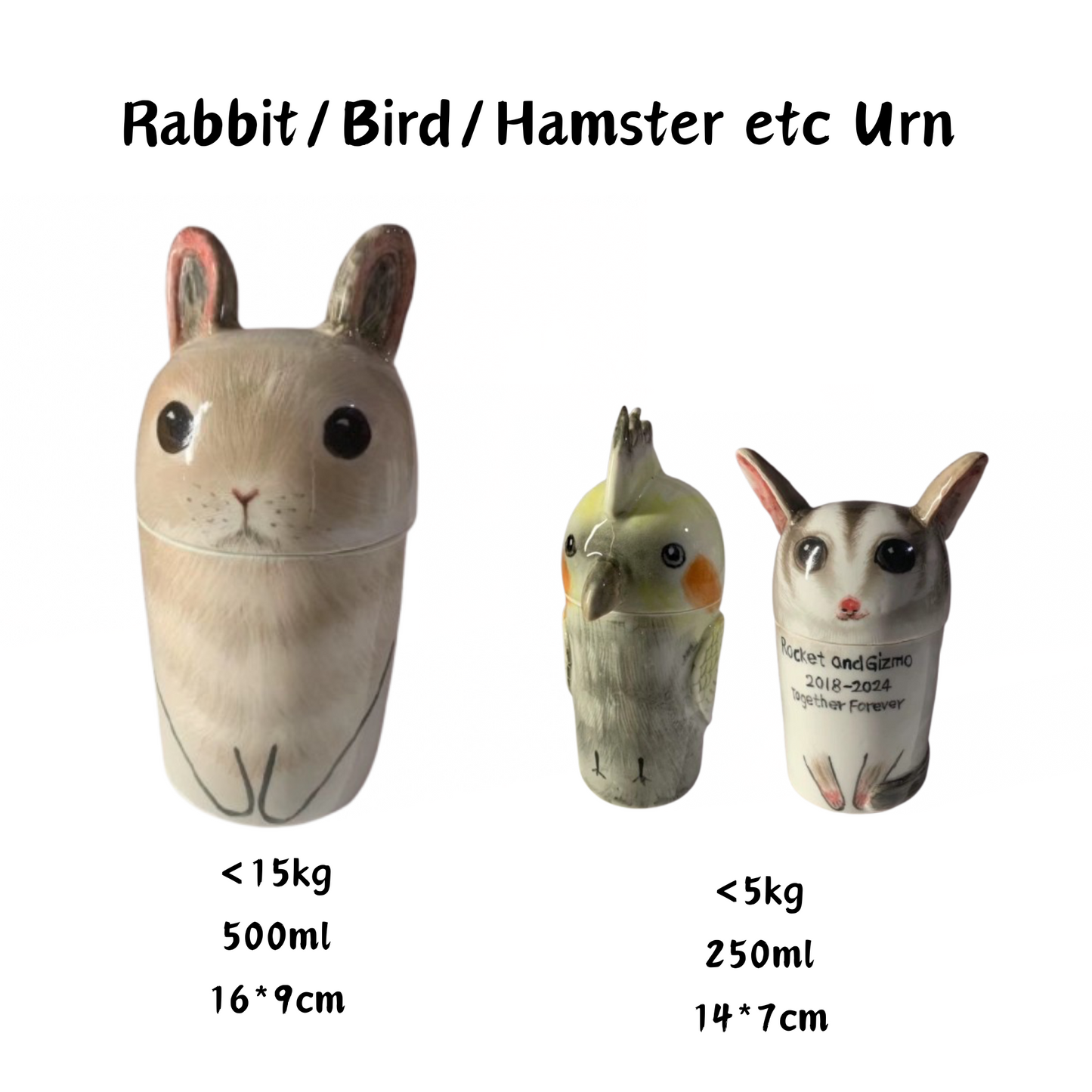 Custom Semi-Spherical Pet Urn – Personalized Pet Memorial Box for Ashes