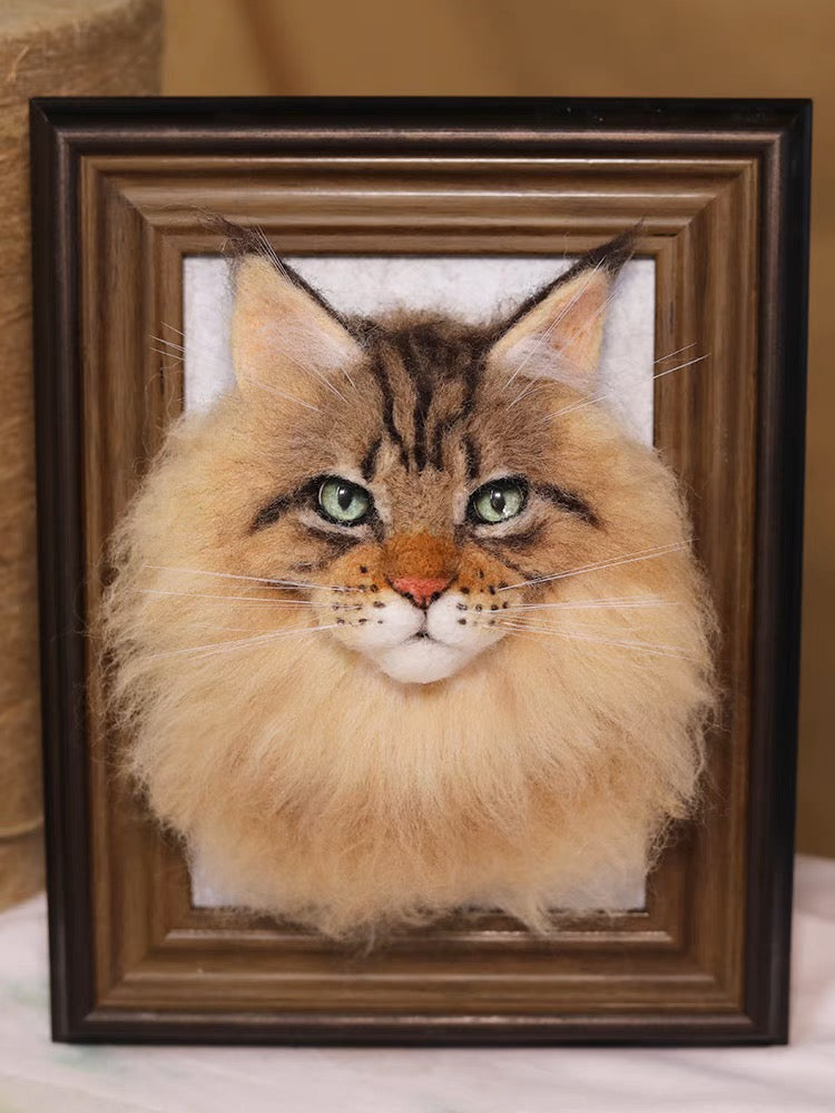 Hyper-Realistic Custom Needle Felted Pet | Handmade from Photos | Forever Memorial Gift